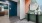 residents' bathroom in hallway